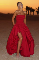 Jillian Maxi Dress - Red Dress Babyboo Fashion Premium Exclusive Design