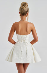 Joan Playsuit - Ivory Playsuit Babyboo Fashion Premium Exclusive Design