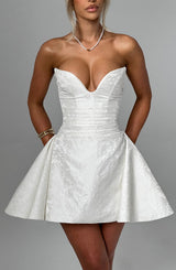 Joan Playsuit - Ivory Playsuit Babyboo Fashion Premium Exclusive Design