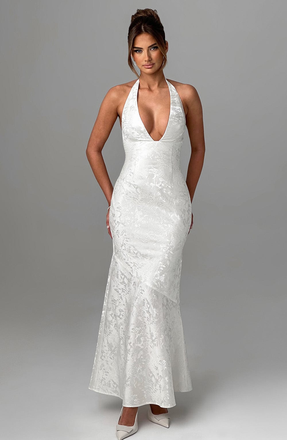 Josephine Maxi Dress - Ivory main image 1
