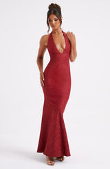 Josephine Maxi Dress - Red Dress Babyboo Fashion Premium Exclusive Design