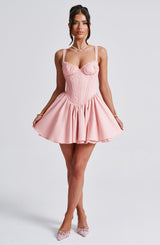 Josie Mini Dress - Blush Dress Babyboo Fashion Premium Exclusive Design