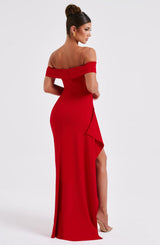 Joyce Maxi Dress - Red Dress Babyboo Fashion Premium Exclusive Design