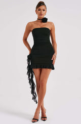 Jules Mini Dress - Black Dress Babyboo Fashion Premium Exclusive Design