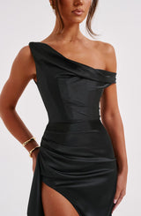 Juliene Maxi Dress - Black Dress Babyboo Fashion Premium Exclusive Design