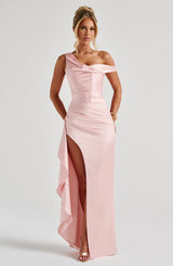 Juliene Maxi Dress - Blush Dress XS Babyboo Fashion Premium Exclusive Design