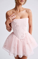 Justina Playsuit - Blush Playsuit Babyboo Fashion Premium Exclusive Design