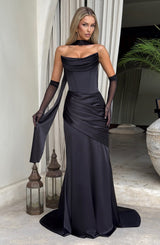 Kensington Maxi Dress - Black Dress Babyboo Fashion Premium Exclusive Design