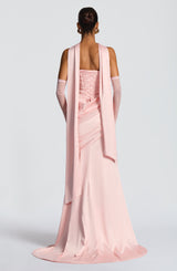 Kensington Maxi Dress - Blush Dress Babyboo Fashion Premium Exclusive Design
