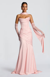Kensington Maxi Dress - Blush Dress Babyboo Fashion Premium Exclusive Design