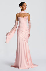 Kensington Maxi Dress - Blush Dress Babyboo Fashion Premium Exclusive Design