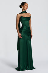 Kensington Maxi Dress - Emerald Dress Babyboo Fashion Premium Exclusive Design