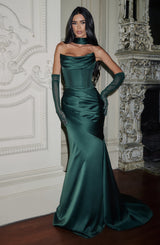 Kensington Maxi Dress - Emerald Dress XS Babyboo Fashion Premium Exclusive Design