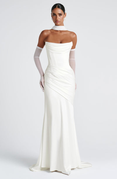 Kensington Maxi Dress - Ivory - View 5 | Shop Formal Dress