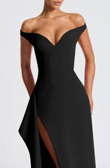 Khalesia Maxi Dress - Black Dress Babyboo Fashion Premium Exclusive Design