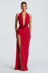 Kingsley Maxi Dress - Red Dress Babyboo Fashion Premium Exclusive Design