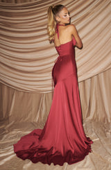 Kirsten Gown - Berry Dress Babyboo Fashion Premium Exclusive Design