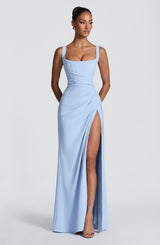 Laleh Maxi Dress - Glacier Blue Dress XS Babyboo Fashion Premium Exclusive Design