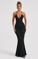 Leilina Maxi Dress - Black Dress Babyboo Fashion Premium Exclusive Design