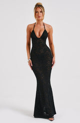 Leilina Maxi Dress - Black Dress Babyboo Fashion Premium Exclusive Design