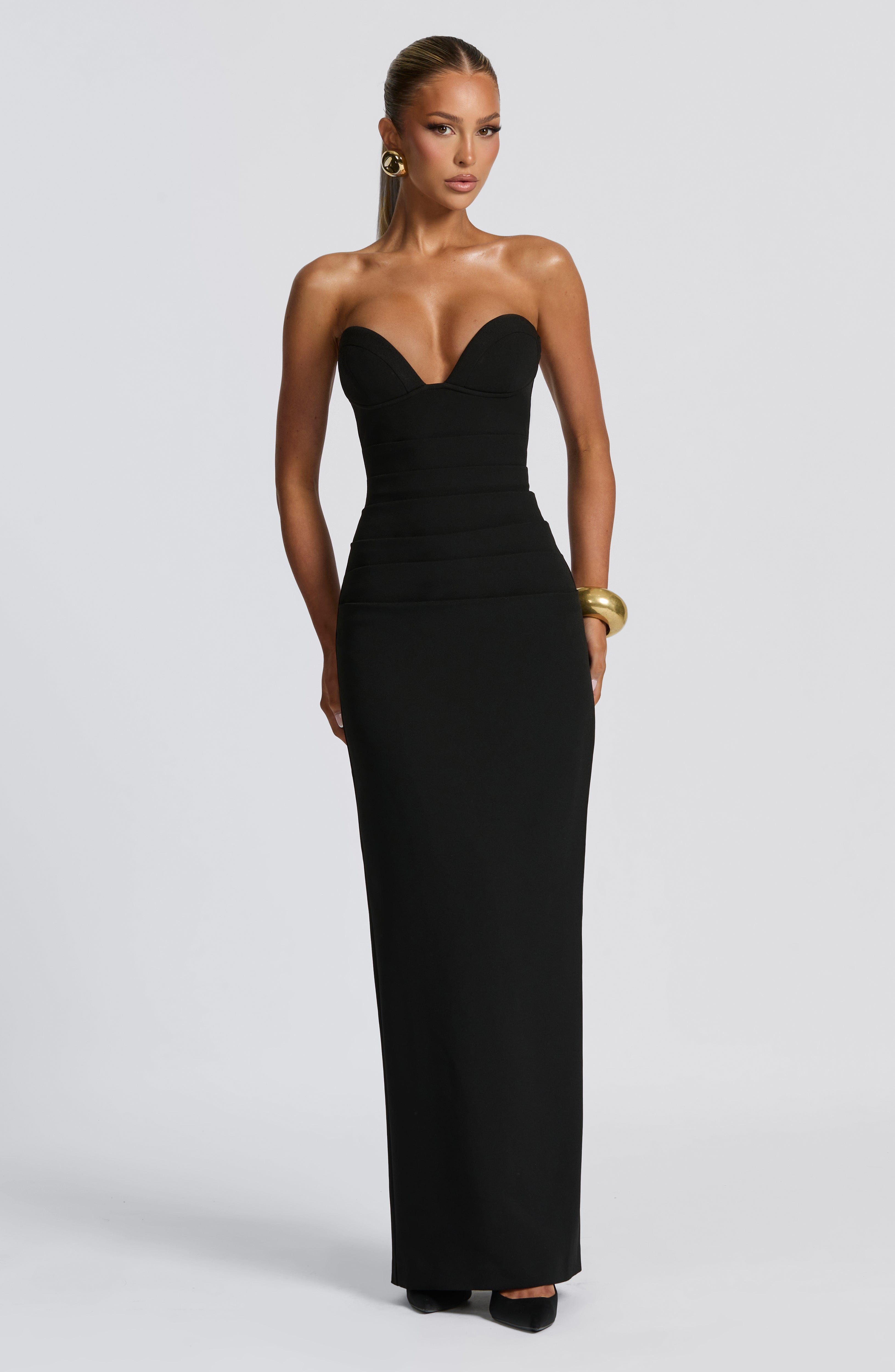 Black Maxi Dress - Lindsey Maxi Dress