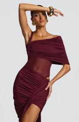 Lisette Bodysuit - Cherry Lacquer Bodysuits Babyboo Fashion Premium Exclusive Design