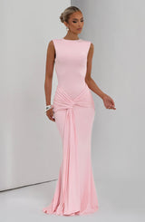 Lorenza Maxi Dress - Blush Dress Babyboo Fashion Premium Exclusive Design