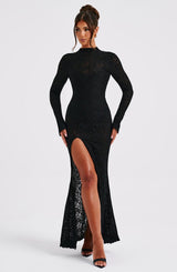 Lourdes Maxi Dress - Black Dress Babyboo Fashion Premium Exclusive Design