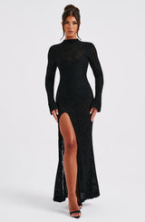 Lourdes Maxi Dress - Black Dress Babyboo Fashion Premium Exclusive Design