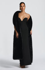 Lulu Shawl - Black Accessories ONE SIZE Babyboo Fashion Premium Exclusive Design