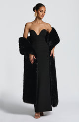 Lulu Shawl - Black Accessories ONE SIZE Babyboo Fashion Premium Exclusive Design