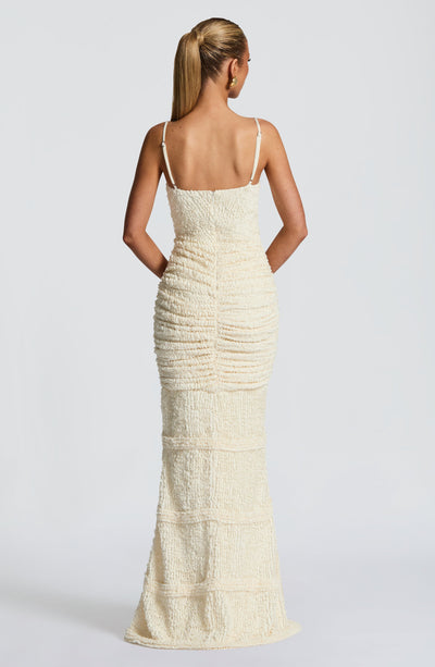Lysandra Maxi Dress - Ivory - View 2 | Shop Formal Dress