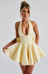 Madeline Playsuit - Lemon Playsuit Babyboo Fashion Premium Exclusive Design