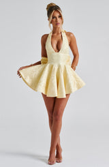 Madeline Playsuit - Lemon Playsuit Babyboo Fashion Premium Exclusive Design