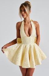 Madeline Playsuit - Lemon Playsuit Babyboo Fashion Premium Exclusive Design