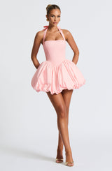 Maricia Mini Dress - Blush Dress Babyboo Fashion Premium Exclusive Design