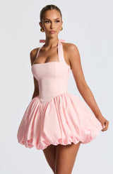 Maricia Mini Dress - Blush Dress Babyboo Fashion Premium Exclusive Design