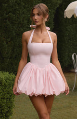 Maricia Mini Dress - Blush Dress XS Babyboo Fashion Premium Exclusive Design