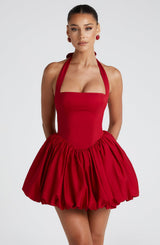 Maricia Mini Dress - Red Dress Babyboo Fashion Premium Exclusive Design