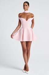 Marla Mini Dress - Blush Dress Babyboo Fashion Premium Exclusive Design