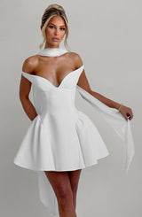 Marla Mini Dress - Ivory Dress Babyboo Fashion Premium Exclusive Design