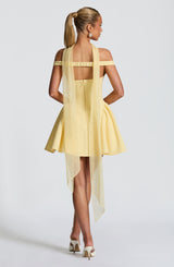 Marla Mini Dress - Lemon Dress Babyboo Fashion Premium Exclusive Design