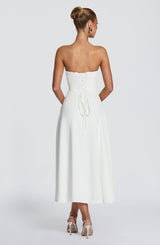 Marlowe Midi Dress - Ivory Dress Babyboo Fashion Premium Exclusive Design
