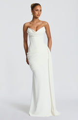 Matisse Maxi Dress - Ivory Dress Babyboo Fashion Premium Exclusive Design