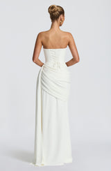 Matisse Maxi Dress - Ivory Dress Babyboo Fashion Premium Exclusive Design