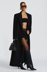Michelle Coat - Black Jacket Babyboo Fashion Premium Exclusive Design