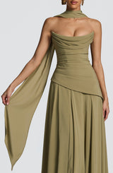 Mila Scarf - Sage Accessories ONE SIZE Babyboo Fashion Premium Exclusive Design