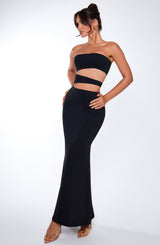 Milia Maxi Dress - Black Dress Babyboo Fashion Premium Exclusive Design