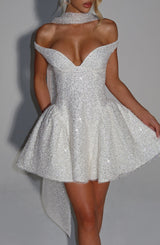 Miya Scarf - Ivory Accessories ONE SIZE Babyboo Fashion Premium Exclusive Design