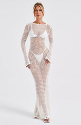 Moana Maxi Dress - White Dress Babyboo Fashion Premium Exclusive Design